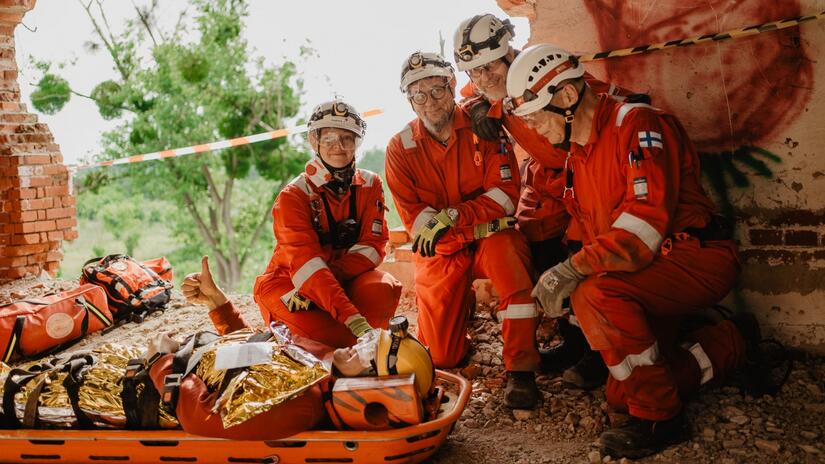 Genbruge Bluebell opbevaring Polish Red Cross runs Poland's largest ever international rescue exercise  to prepare for disasters | IFRC