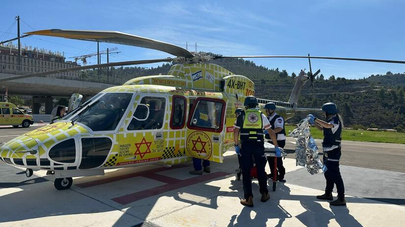 MDA paramedic helicopter crews have also faced many dangers as they brought care to people impacted by the fighting.