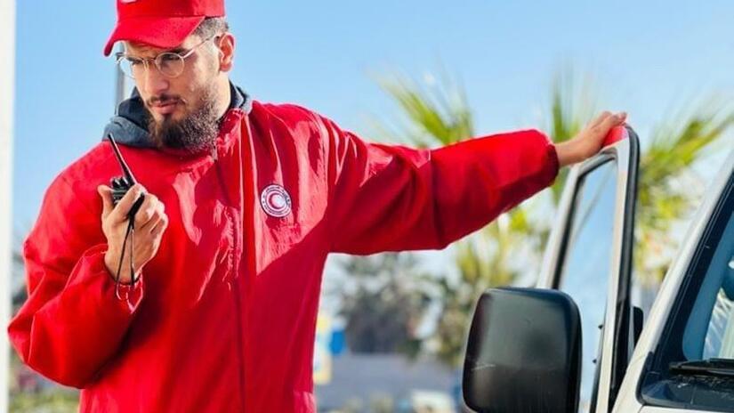 29-year-old Khaled Abed Alkareem Aldwal is being remembered for his skills in first aid and his readiness to help others. 