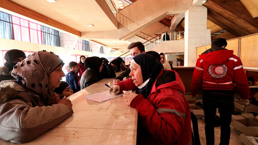 Syrian AraSARC’s teams are providing critical care and distributing essential supplies to communities in Syria