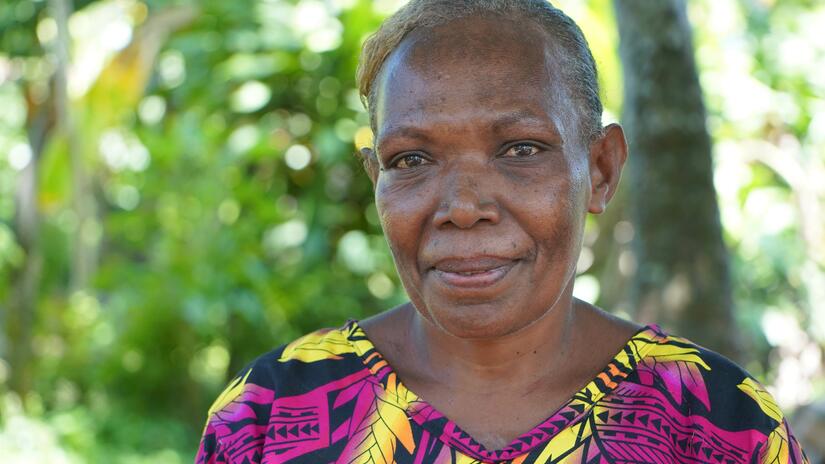 Britano resident Meriam Motoutorua says following the earthquake, the water supply was disrupted and children started getting sick from lack of clean water.