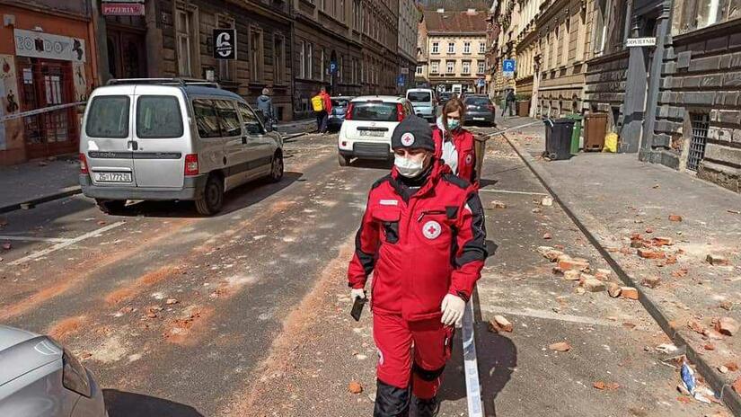 Croatia: Red Cross shelters hundreds of homeless 5.4 magnitude earthquake | IFRC