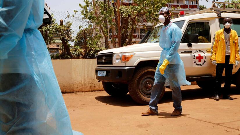 More than 11,000 people were killed during the worst-ever Ebola outbreak in history in 2014-2016. Photo from April 2014.