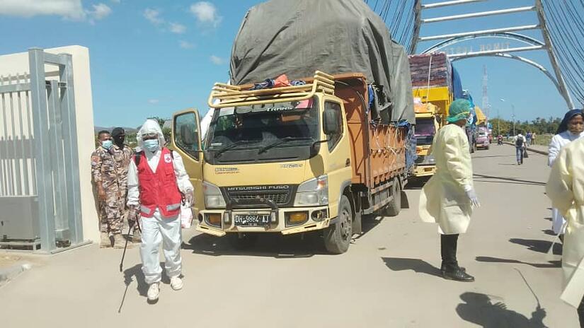 Timor-Leste, 11 August 2020: Timor-Leste Red Cross (CVTL) is focusing its COVID-19 prevention campaign on the remote border areas with Indonesia as the country reports its first new case in more than