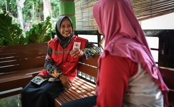 The IFRC and Indonesian Red Cross are helping to prepare for and prevent the spread of diseases through our community epidemic and pandemic preparedness programme