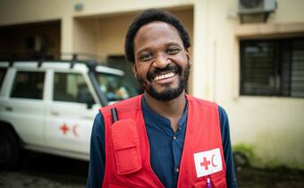 Marshal Mukuvare, one of IFRC's Heads of Emergency Operations, responds to floods in Nigeria in 2018