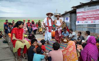 Community outreach in Bangladesh