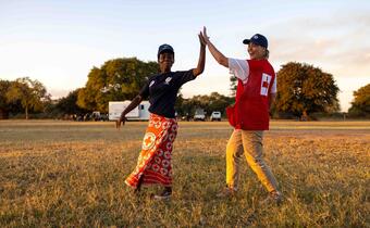 As part of the ECHO-funded program to build a Zambia Red Cross Society (ZRCS) that is efficient, effective and resilient to disasters, a mobile Emergency Operations Center (EOC) and a HQ Emergency Operations Center has been introduced.