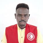 Sudanese Red Crescent volunteer Naser Adam Hamoda Ahmed