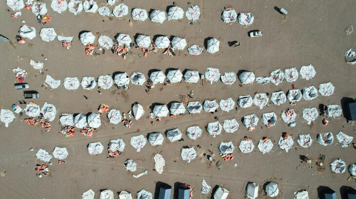 The aftermath of the Sandstorm affected the shelters of the families whose houses had been recently flattened to the ground due to the earthquake on 7th of October 2023. The Afghan Red Crescent Society subsequently provided new shelters to those families affected by the sandstorm.